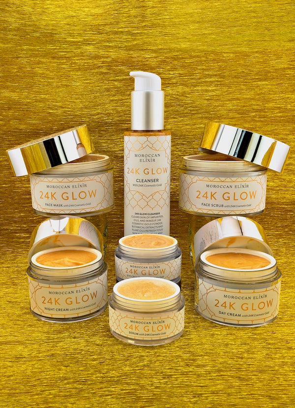 24K GOLD Skincare Collection Set