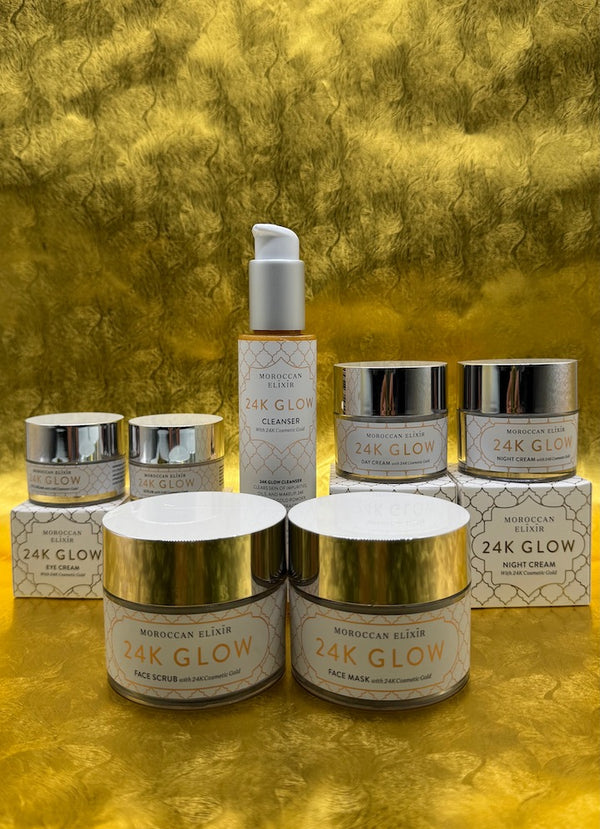 24K GOLD Skincare Collection Set