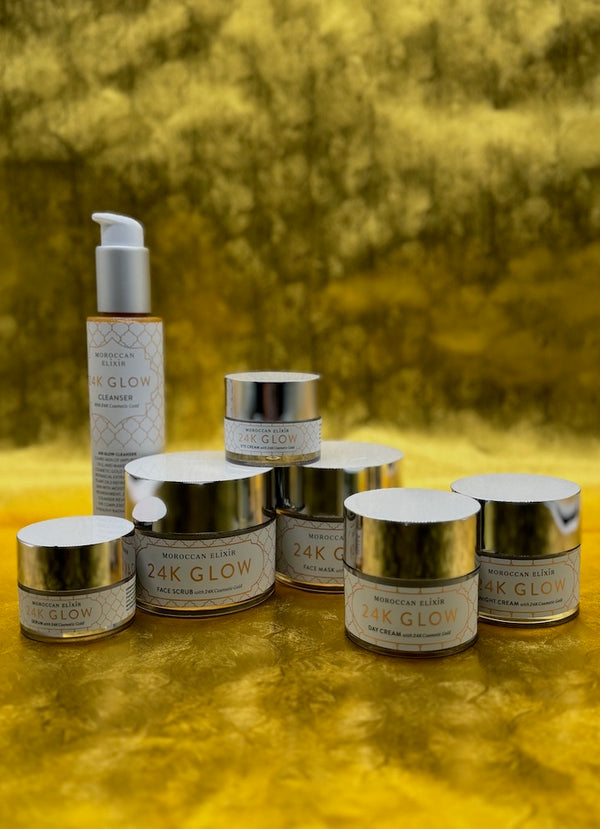 24K GOLD Skincare Collection Set