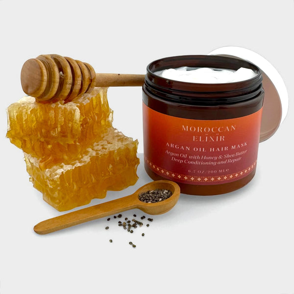 Argan Hair Mask with Honey
