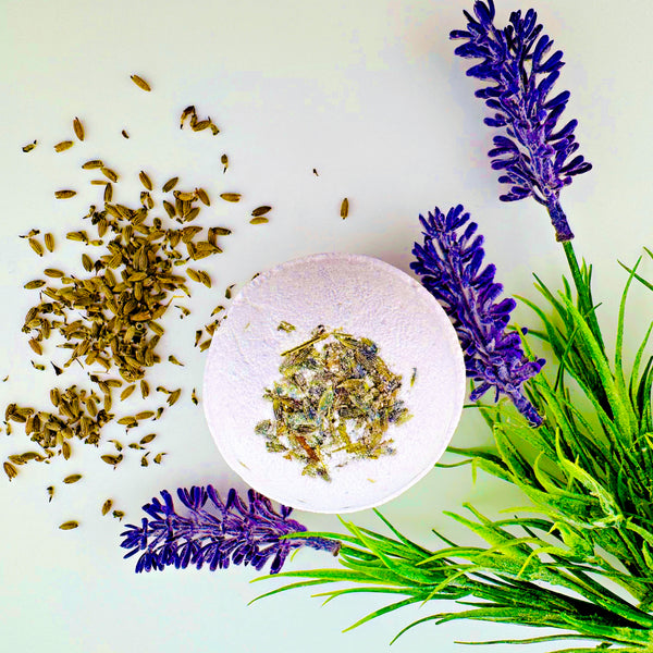 Lavender ARGAN Bath Bomb (4.5 oz)