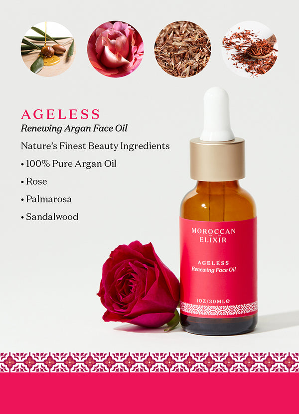 Ageless Argan Face Oil Ingredients