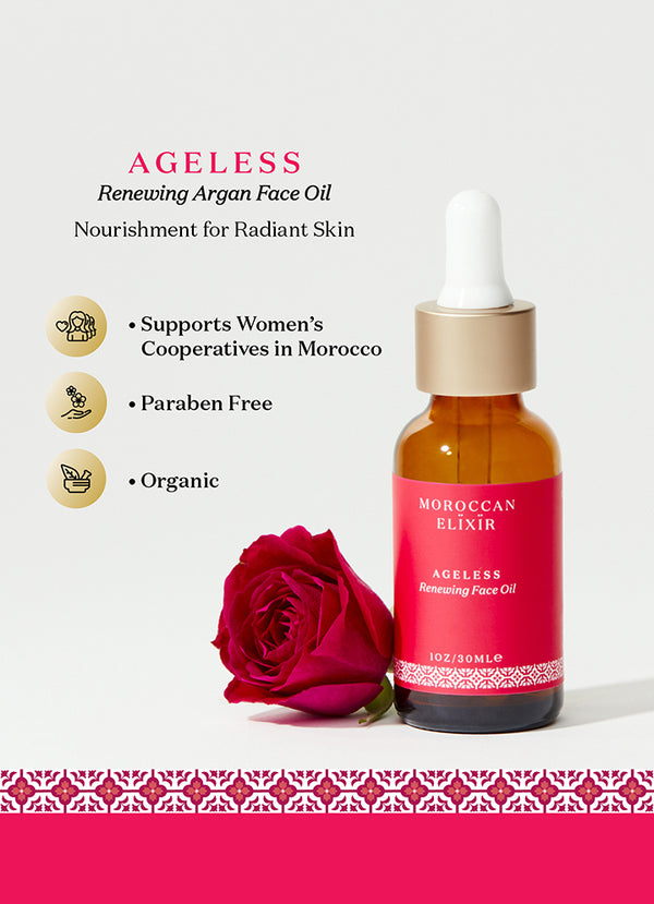 Ageless Argan Face Oil Benefits - Moroccan Elixir