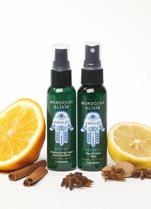 Argan hand sanitizer & mask mist