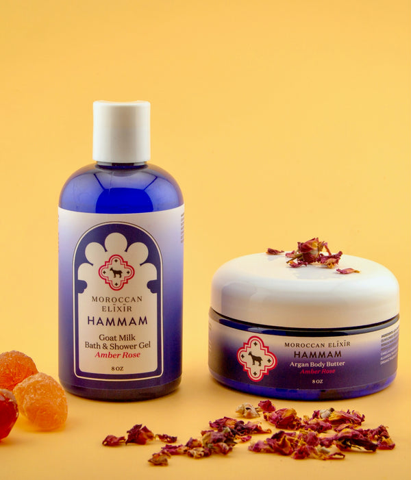 Goat Milk Shower Gel + Body Cream Set