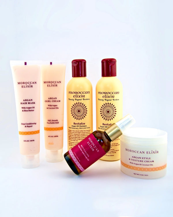 Complete Argan Hair Collection: Moisturize+Repair+Style