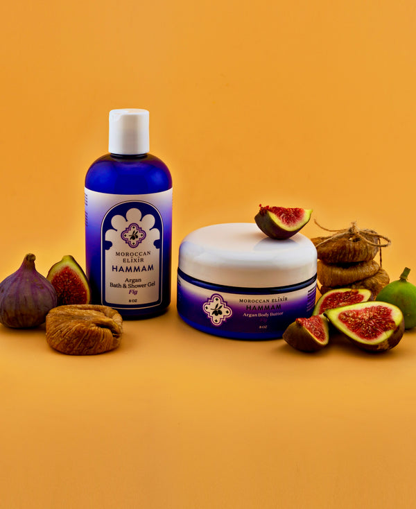 Argan Oil  Shower Gel + Body Butter Set