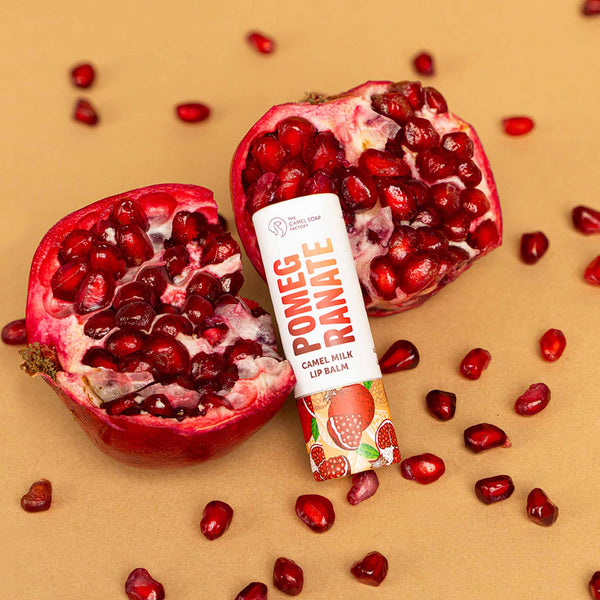 Camel Milk Lip Balm-Pomegranate