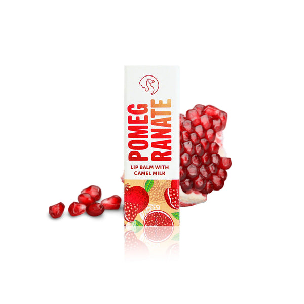 Camel Milk Lip Balm-Pomegranate