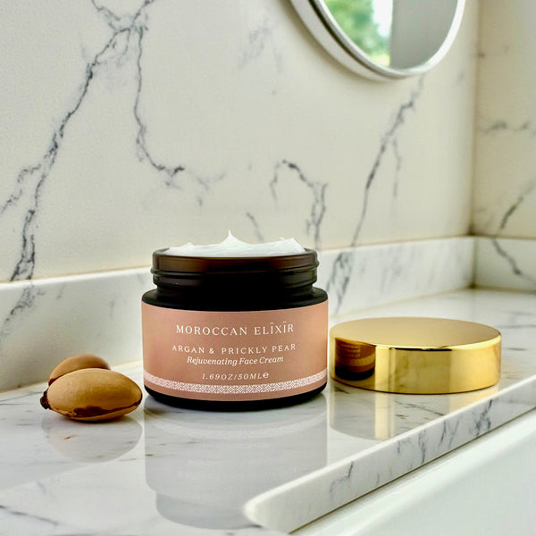 ARGAN & PRICKLY PEAR Rejuvenating Face Cream - Moroccan Elixir