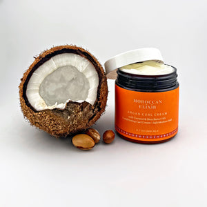 ARGAN OIL CURL CREAM (NEW!) - Moroccan Elixir