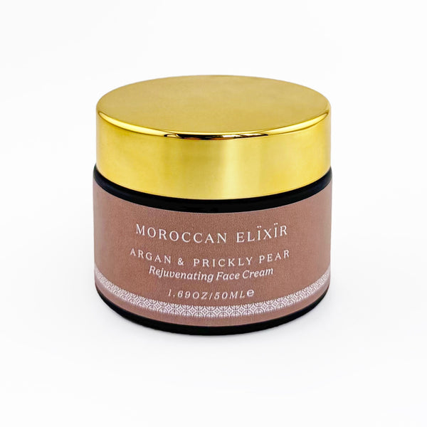 ARGAN & PRICKLY PEAR Rejuvenating Face Cream - Moroccan Elixir