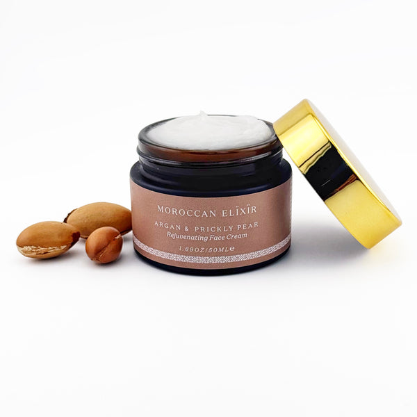 ARGAN & PRICKLY PEAR Rejuvenating Face Cream - Moroccan Elixir