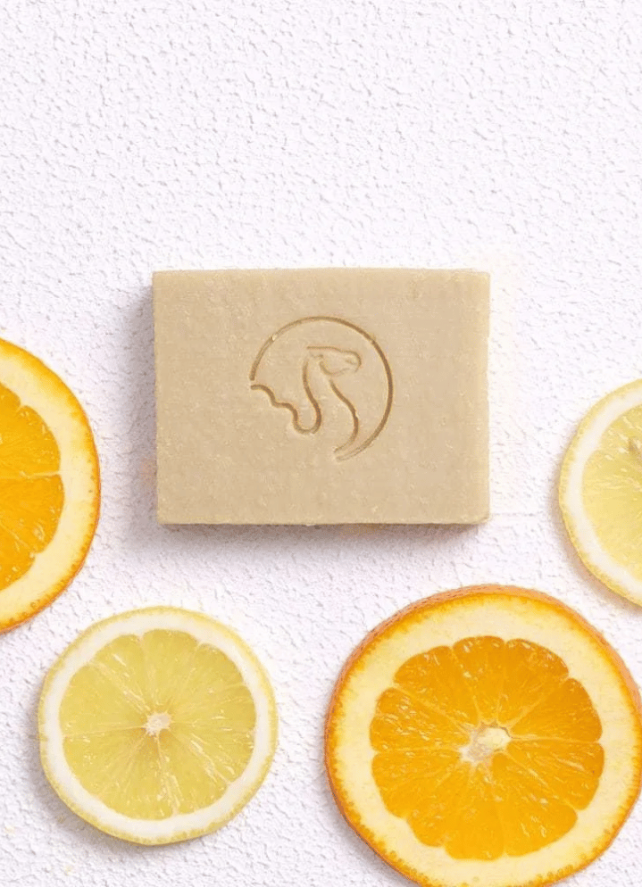 CAMEL MILK Castille Soap (Sweet Orange & Lemon)