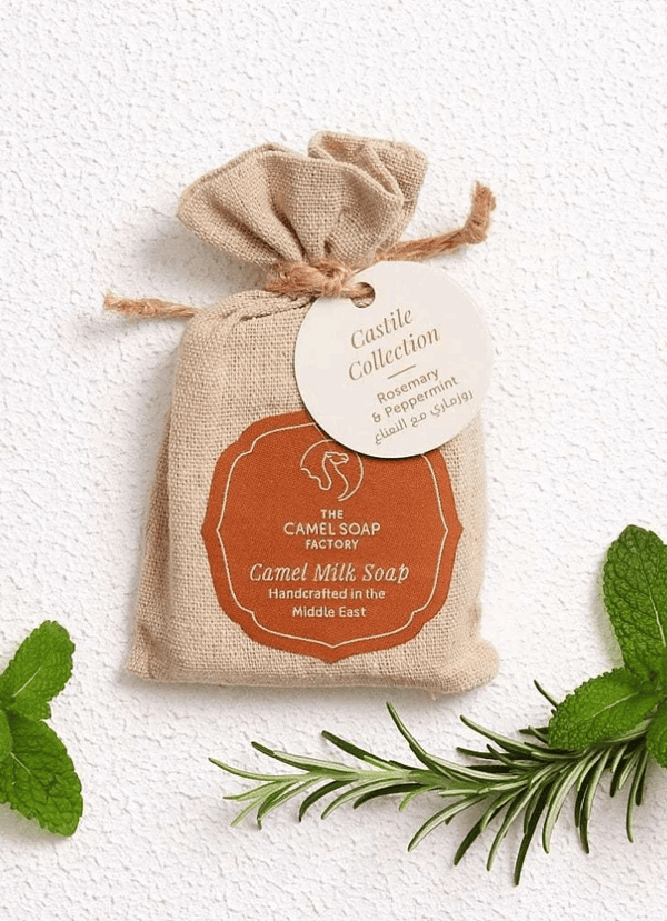 CAMEL MILK Castille Soap  Rosemary &Peppermint