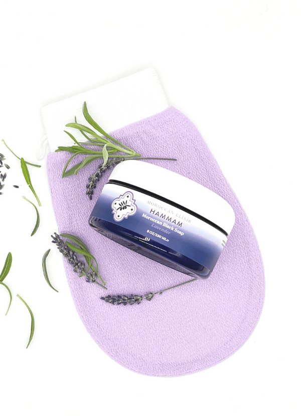 Moroccan Black Soap with Lavender 